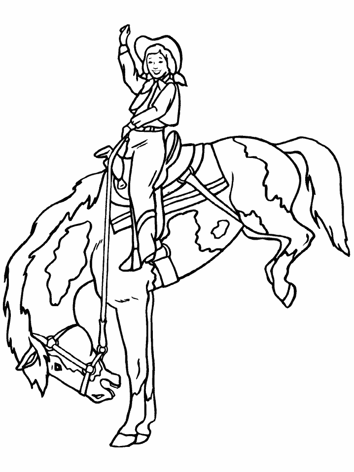 Coloring Pages Western