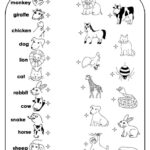 Printable Wild Animals Worksheets For Preschoolers Thekidsworksheet