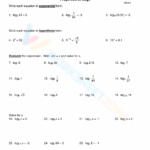 Properties Of Logs Worksheet Worksheets Library