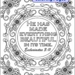 Psalm Bible Verse Bible Coloring Pages For Adults Free Printable Bible