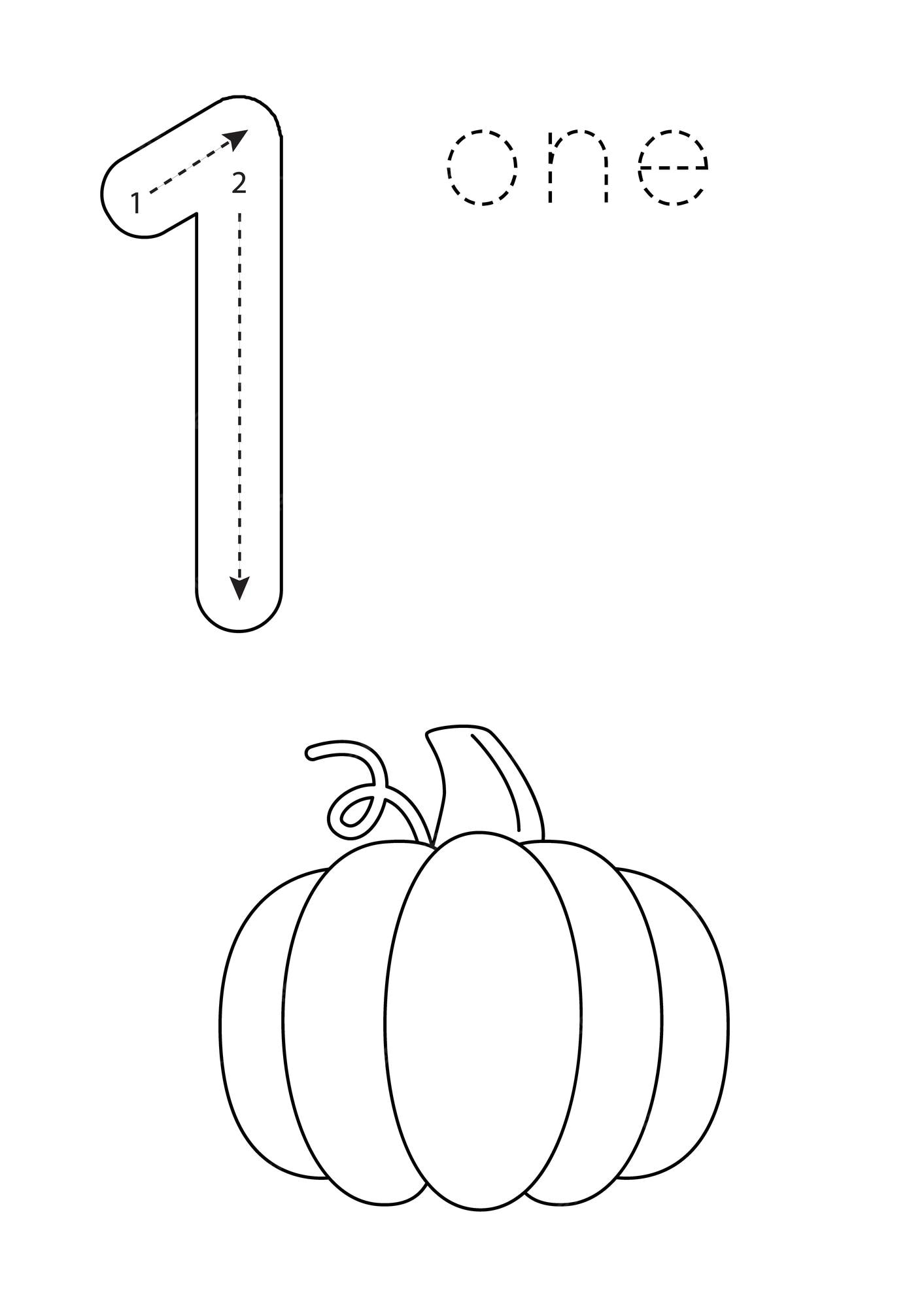 pumpkin worksheet