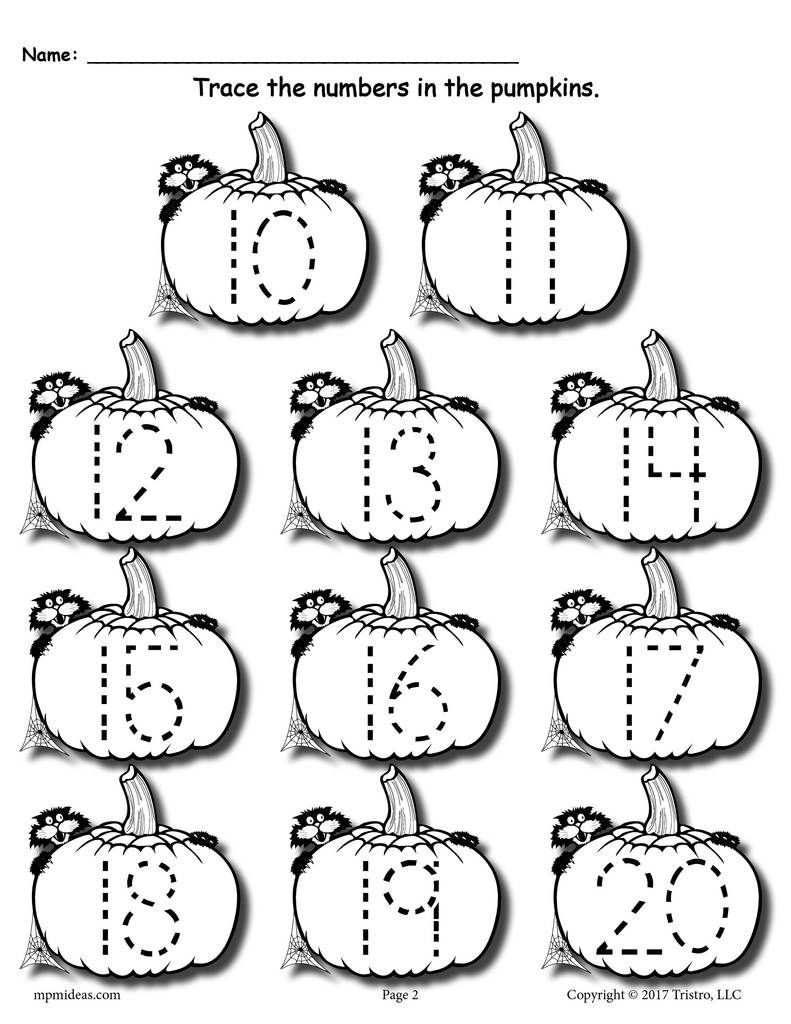 Pumpkin Worksheets For Preschool Worksheets Decoomo