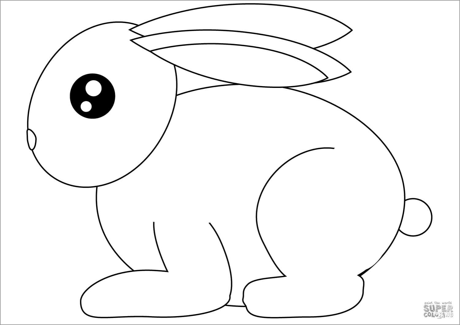 Coloring Pages Rabbit