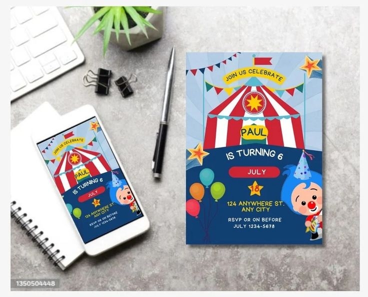 READY TO PRINT Plim Plim Birthday Invitation Printable Invitation Plim
