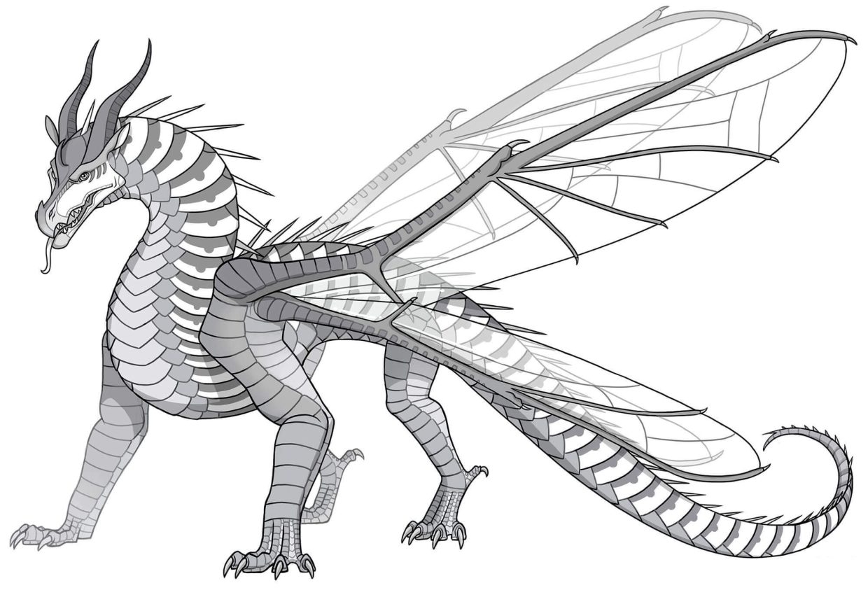 Realistic Dragon Coloring Pages Printable And Free