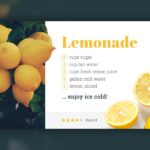 Recipe Card Lemonade By Jan Erik Waider On Dribbble