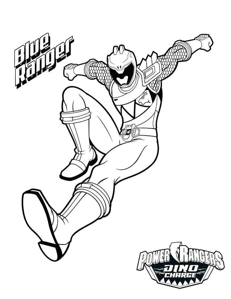 free power ranger coloring pages