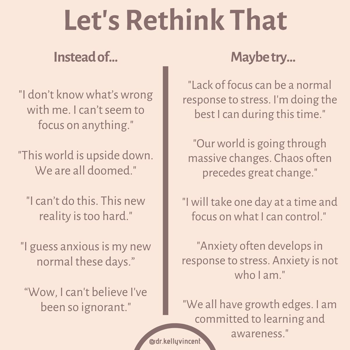 reframing negative thoughts worksheet