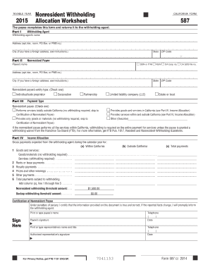 regular withholding allowances worksheet a