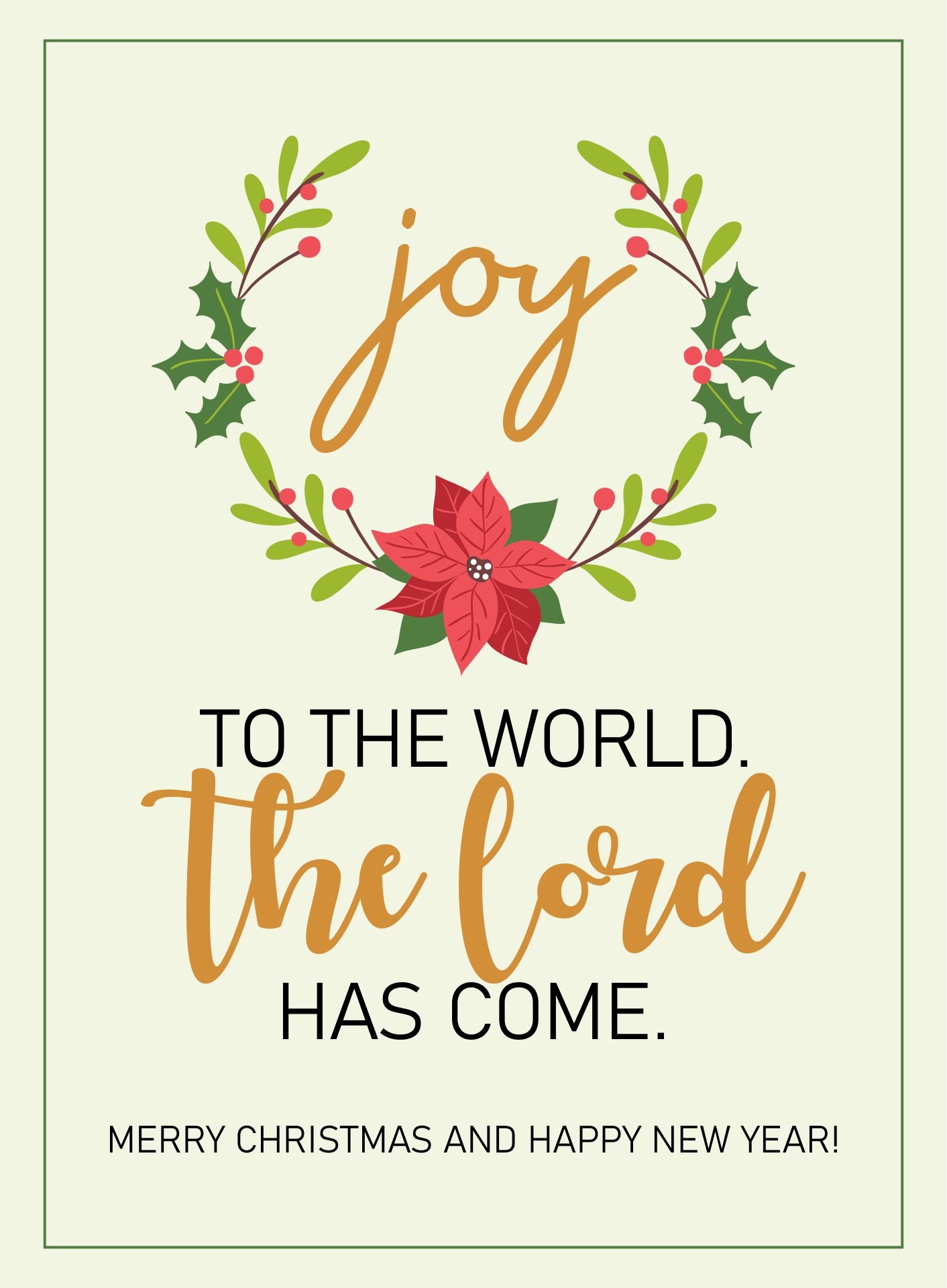 Religious Christmas Cards 10 Free PDF Printables Printablee