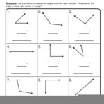 Right Angles Measurements Worksheet Angleworksheets
