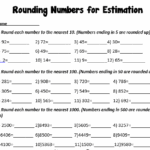 Rounding Numbers Worksheets Grade 3 Worksheets Master