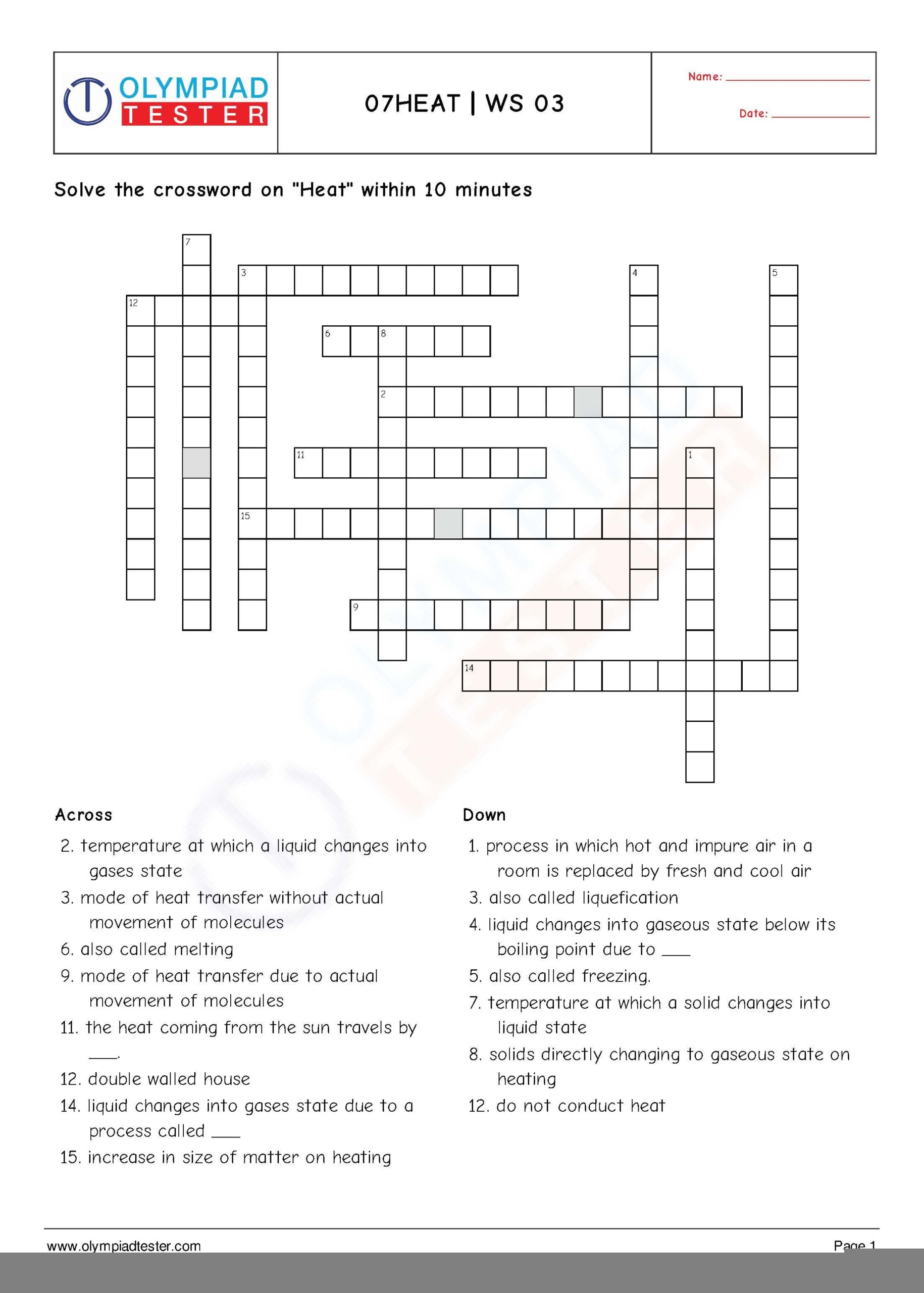 Science Worksheets Grade 7 Scienceworksheets
