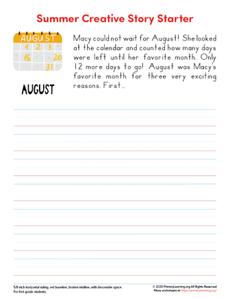 Second Grade Informational Writing Prompts Worksheets Library
