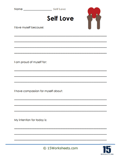 Self Confidence Planner Self Esteem Workbook Self care Etsy 