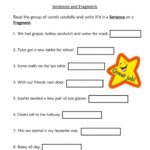 Sentences And Fragments Worksheet Live Worksheets Worksheets Library