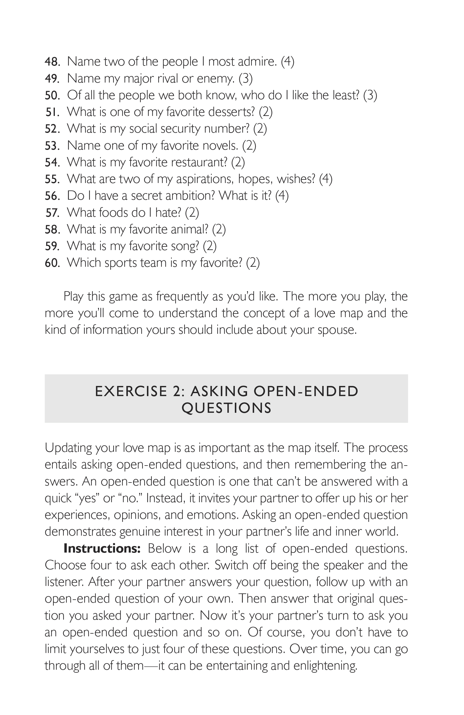 the seven principles for making marriage work worksheets pdf