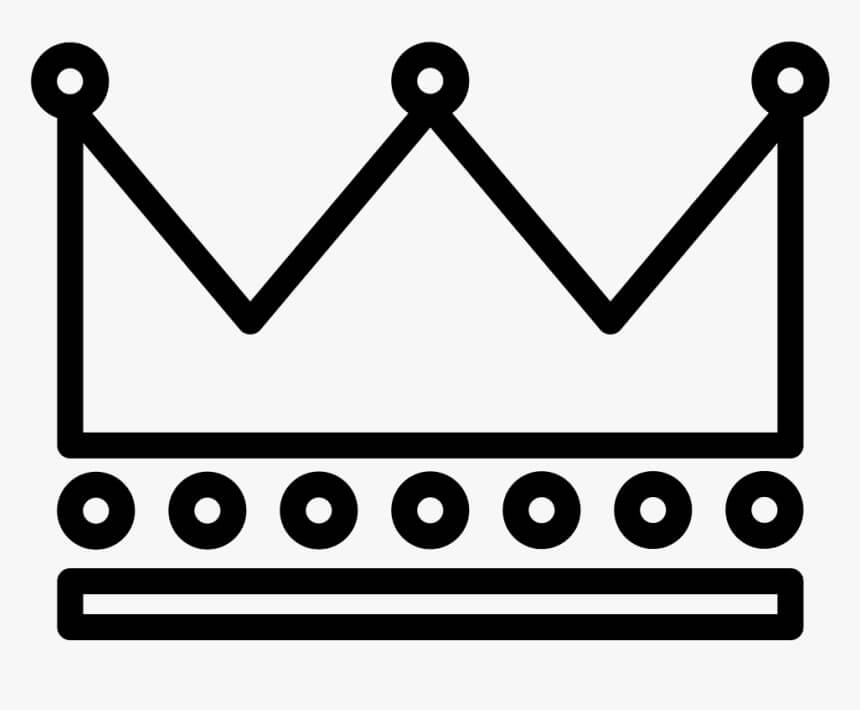 Simple King Crown Coloring Page Free Printable Coloring Pages For Kids