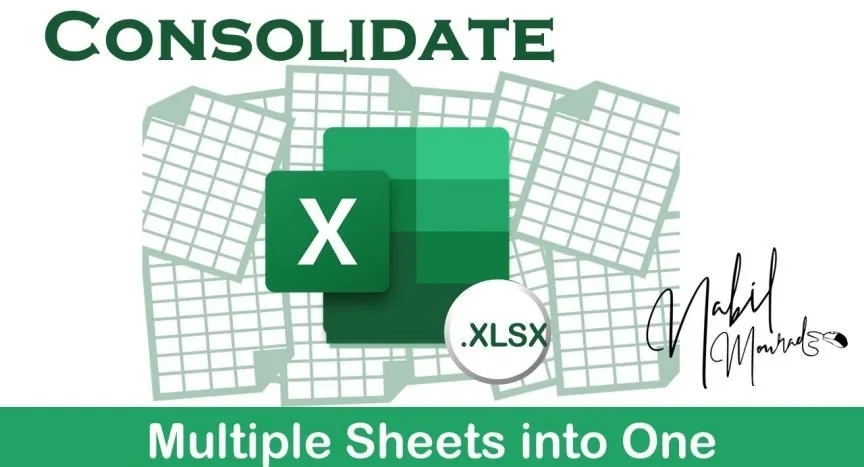Simple Method To Combine Data From Multiple Worksheets In Excel 