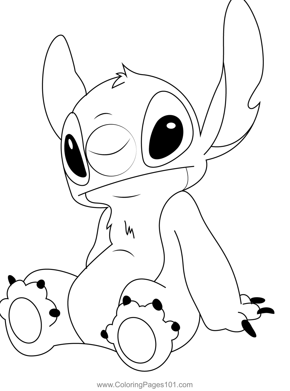 Coloring Pages Of Lilo And Stitch