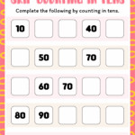 Skip Counting By 10s Worksheets In 2024 Skip Counting Worksheets