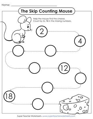Skip Counting By 2 Worksheets 2nd Grade Math Printable Worksheets