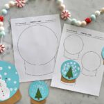 Snow Globe Template Free Printable Childhood Magic