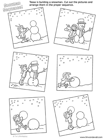 sequencing worksheet