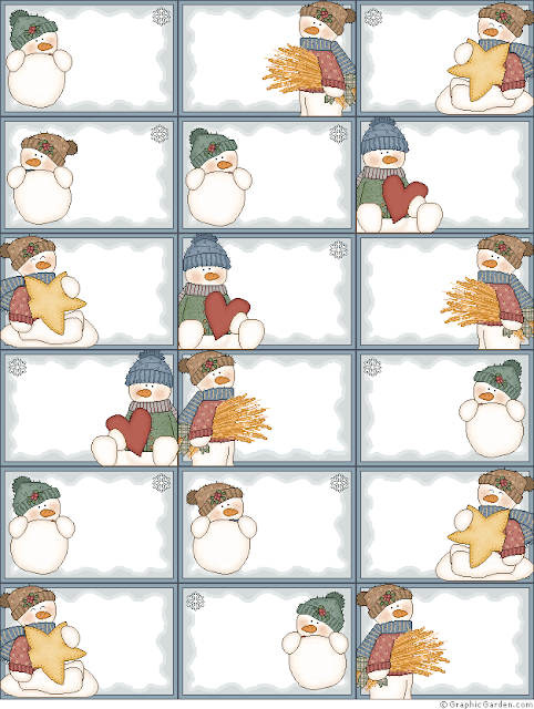Snowmen Free Printable Frames Cards Tags And Labels Oh My Fiesta 