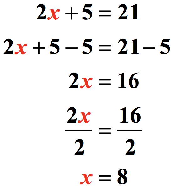 solving equations two step worksheet