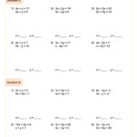 Solving Systems Of Linear Equations Worksheet Fun And Engaging
