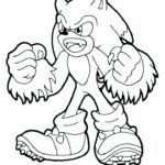 Sonic Free Printable Coloring Page Free Printable Coloring Pages For Kids