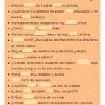 Spanish Worksheet On Ser And Estar Multiple Choice Teaching
