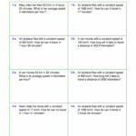 Speed Time And Distance Worksheet Fill Online Printable