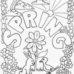 Spring Coloring Pages Free Printables Coloring Home