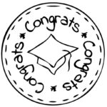 Stamp Graduation Coloring Page Free Printable Coloring Pages For Kids