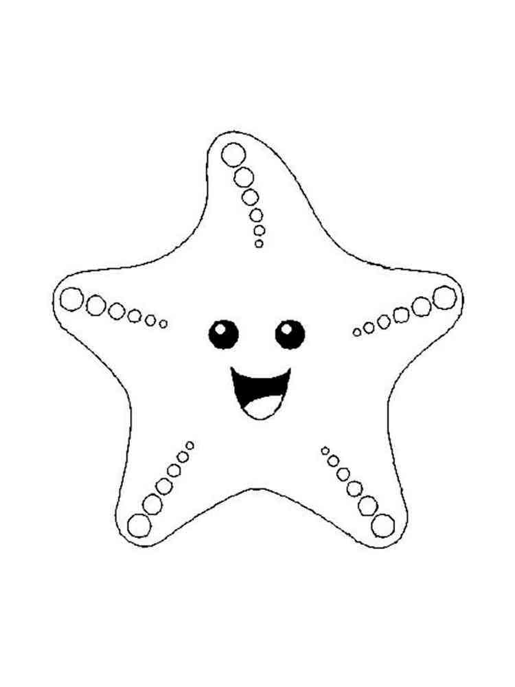 Coloring Pages Starfish