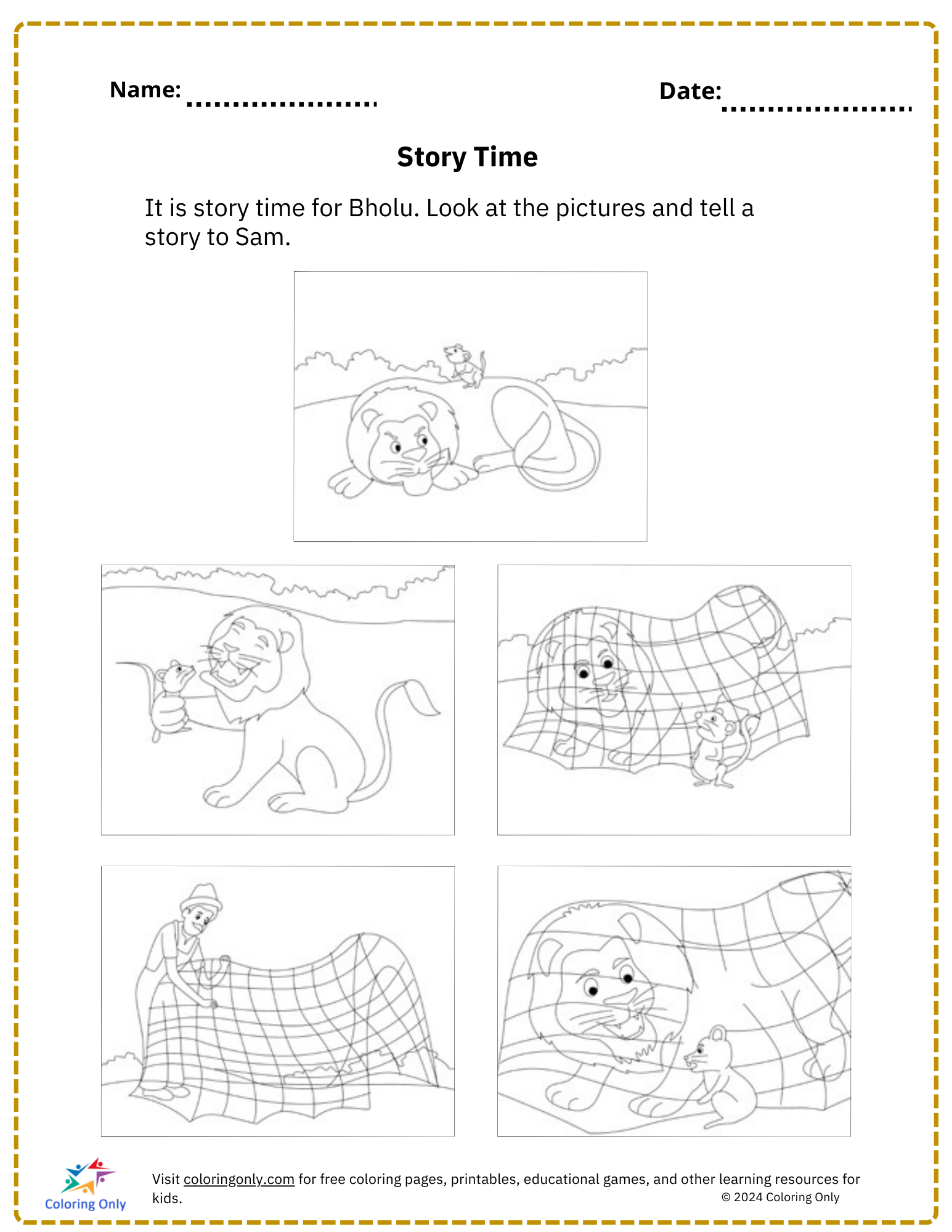 free printable a worksheet
