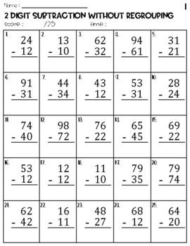 Subtraction Regrouping Archives FREE And No Login Free4Classrooms 