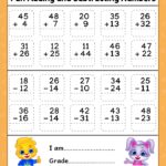 Subtraction Worksheet For Kindergarten Free Printable Worksheets