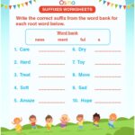 Suffixes Worksheets Worksheets Library