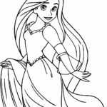 Tangled Coloring Pages 57 Free Printables ColoringAll