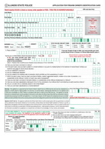 The Best Illinois Foid Card Application Printable Harper Blog 