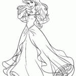 The Little Mermaid Coloring Pages Ariel And Eric Coloring Home