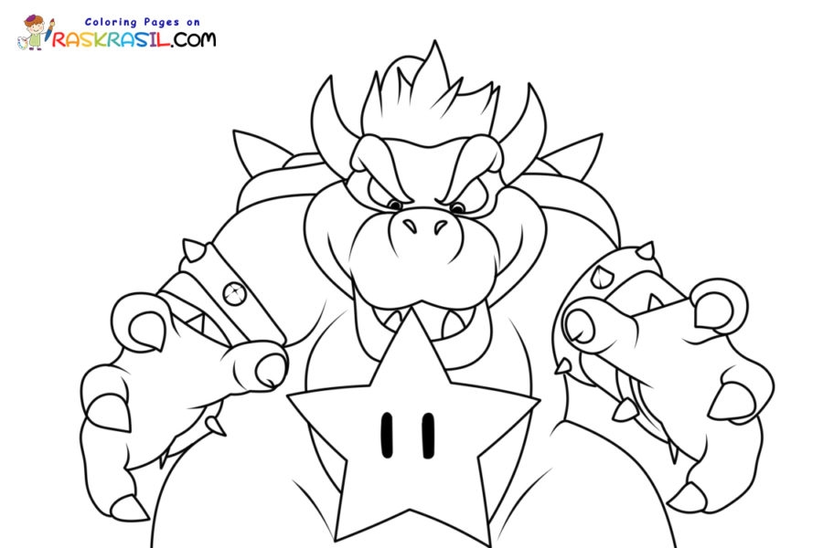 The Super Mario Bros Movie Coloring Pages