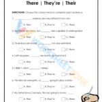 Their Theyre There Its Its Free Practice Sheets Worksheets