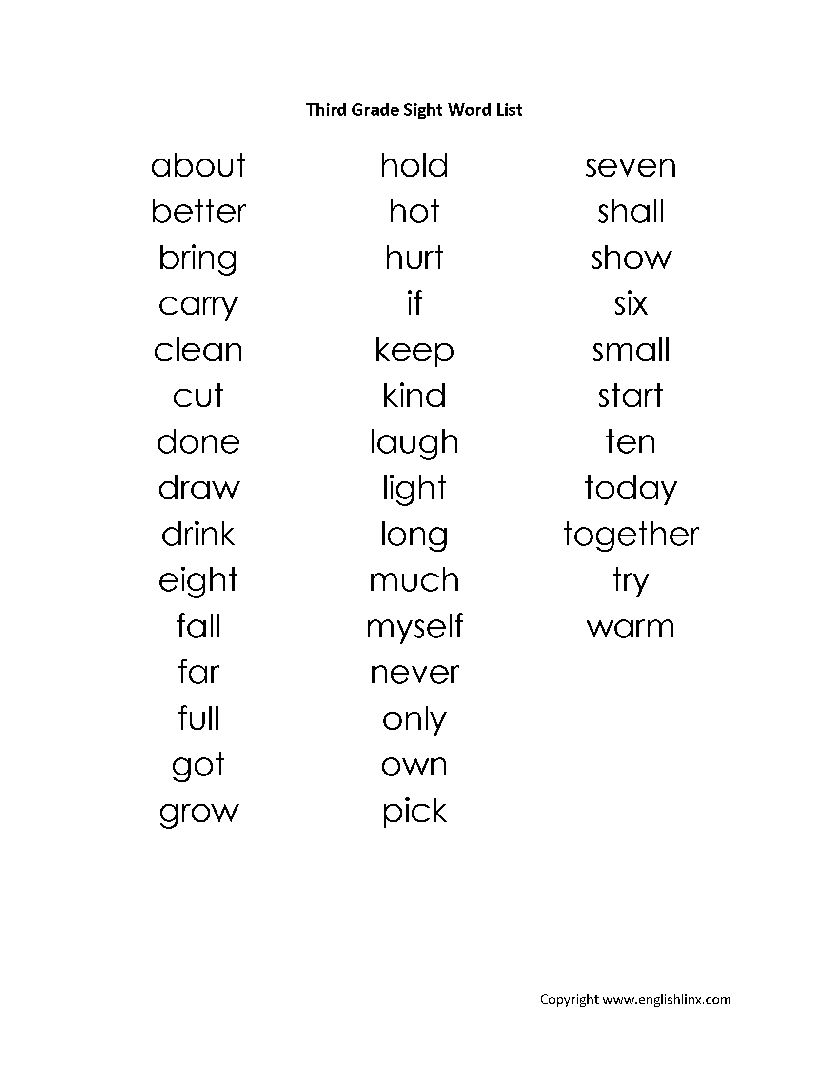 Third Grade Spelling Worksheets Worksheets Library