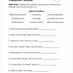 Time Transition Word Sort Worksheet Education Worksheets Library