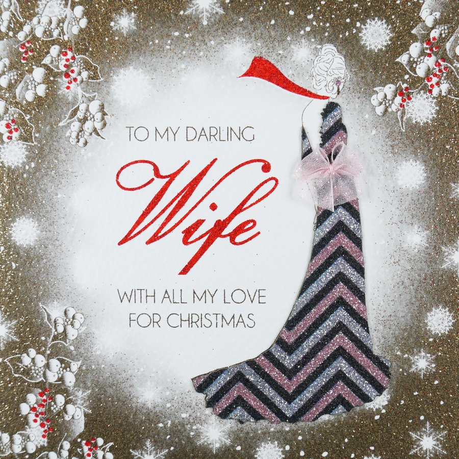 printable christmas cards for wife free