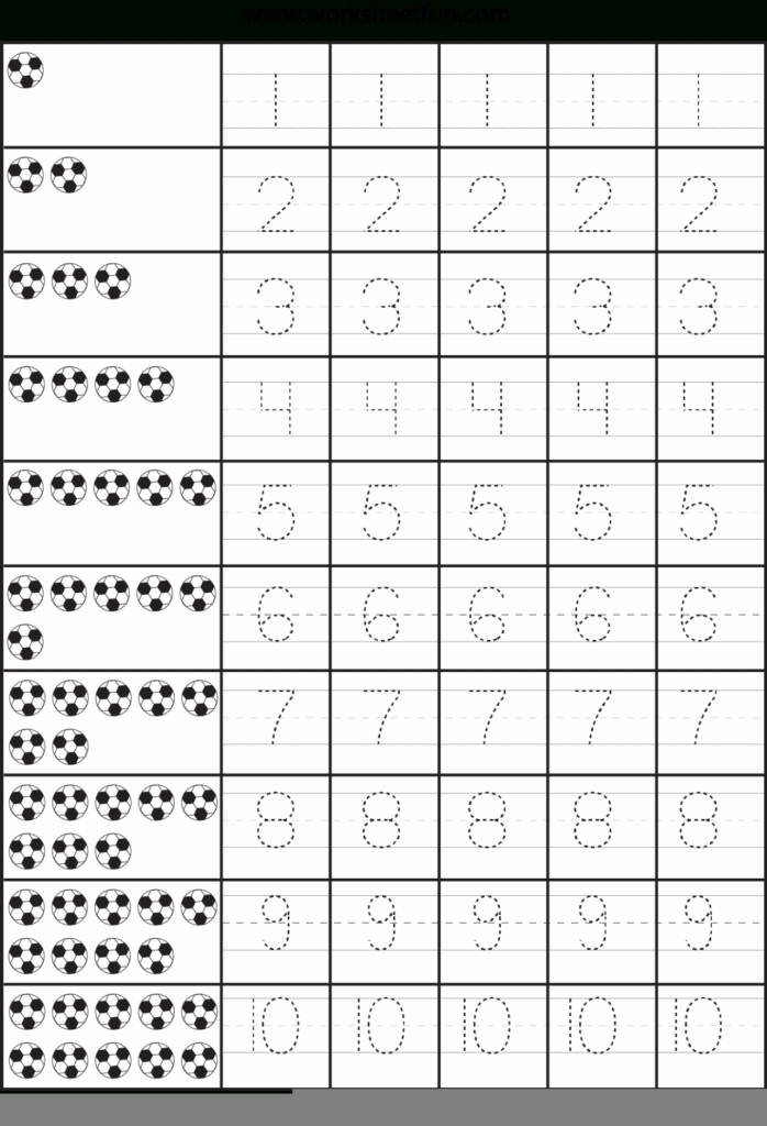 Tracing Numbers 1 10 Worksheets Pdf Pixilateddesign